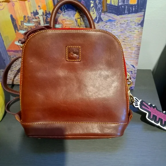 Dooney & Bourke | Bags | Dooney Florentine Leather Backpack  display picture 3